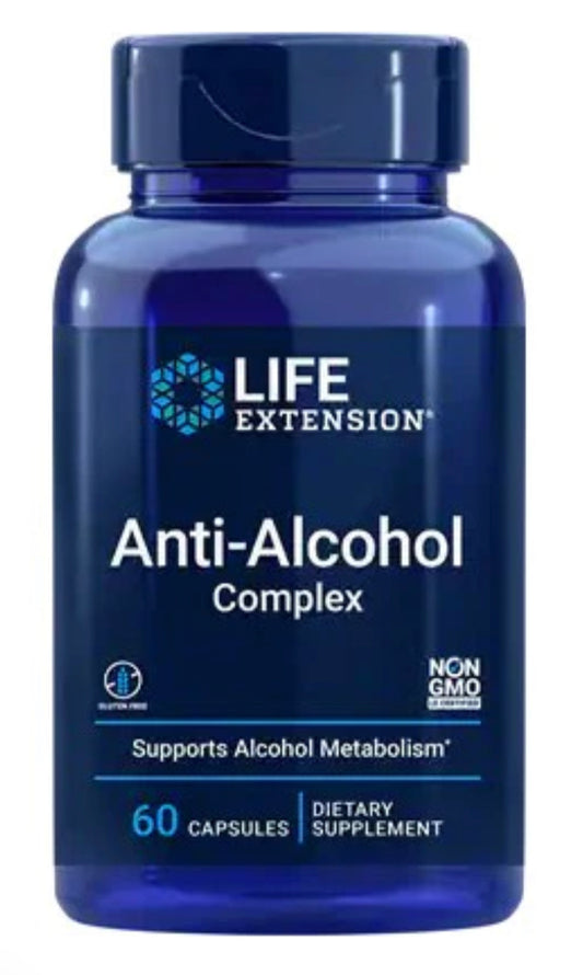 Life Extension Anti Alcohol Complex 60 caps