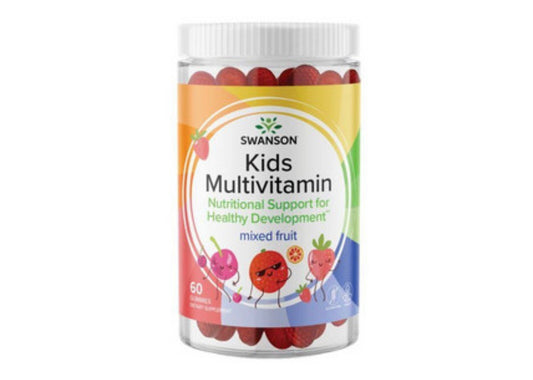 Swanson Kids Multivitamin Mixed Fruits 60 gummies