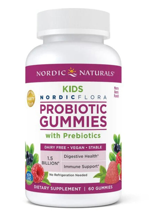 Naturals Probiotics Gummies Kids Merry Berry Punch 60 gummies