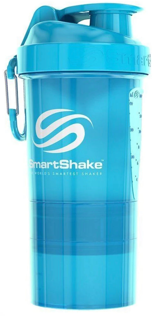 SmartShake Original2Go Neon Blue 600ml