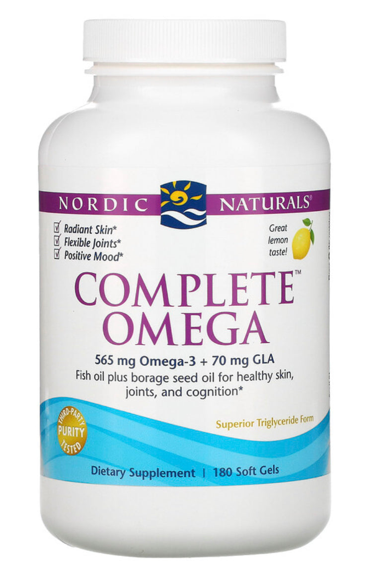 Nordic Naturals Complete Omega lemon 60 Soft Gels