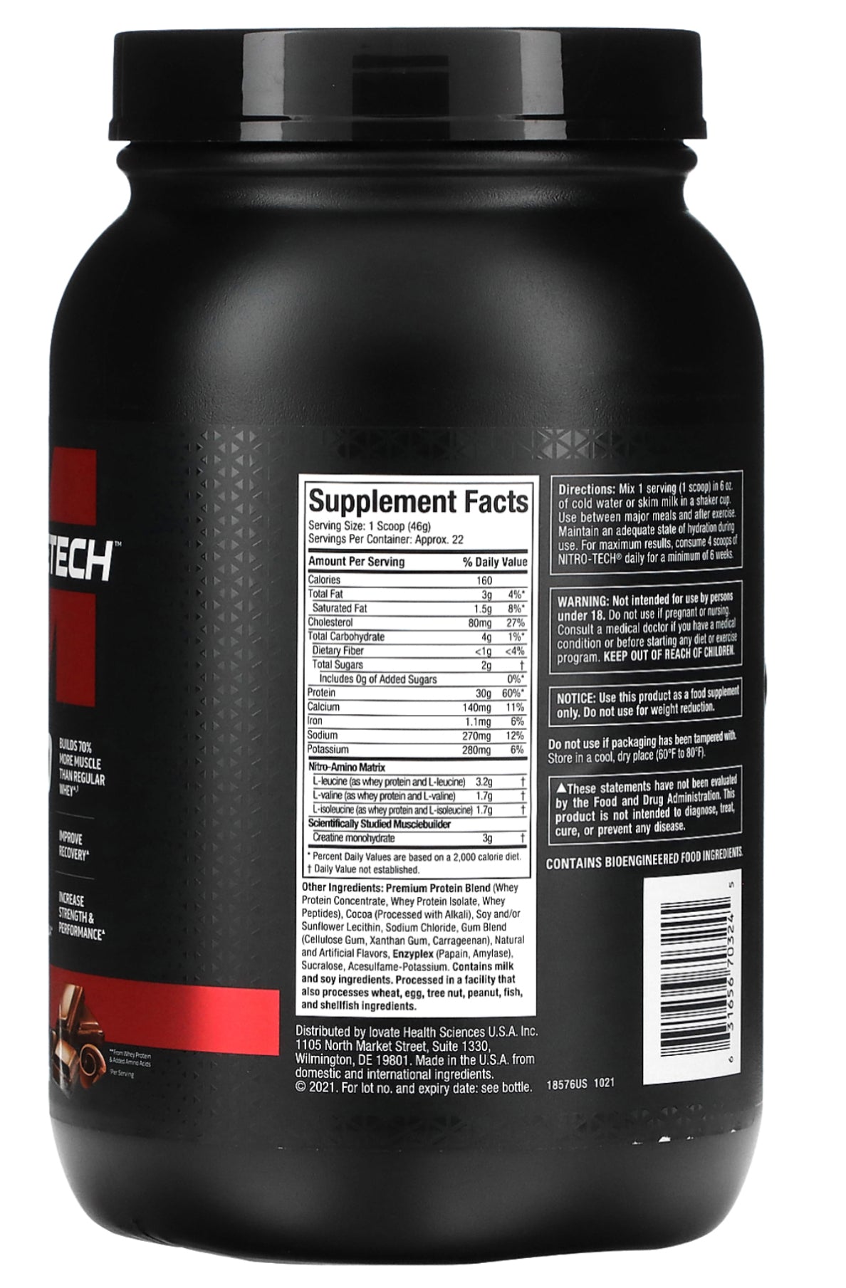 MuscleTech Nitro-Tech 907-998 grams