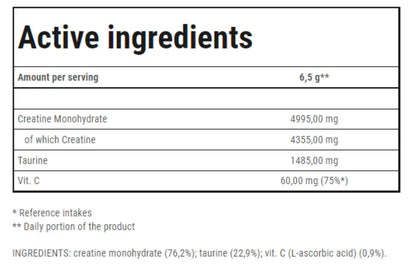 Trec Nutrition Creatine Micronized 200 Mesh + Taurine - 400g